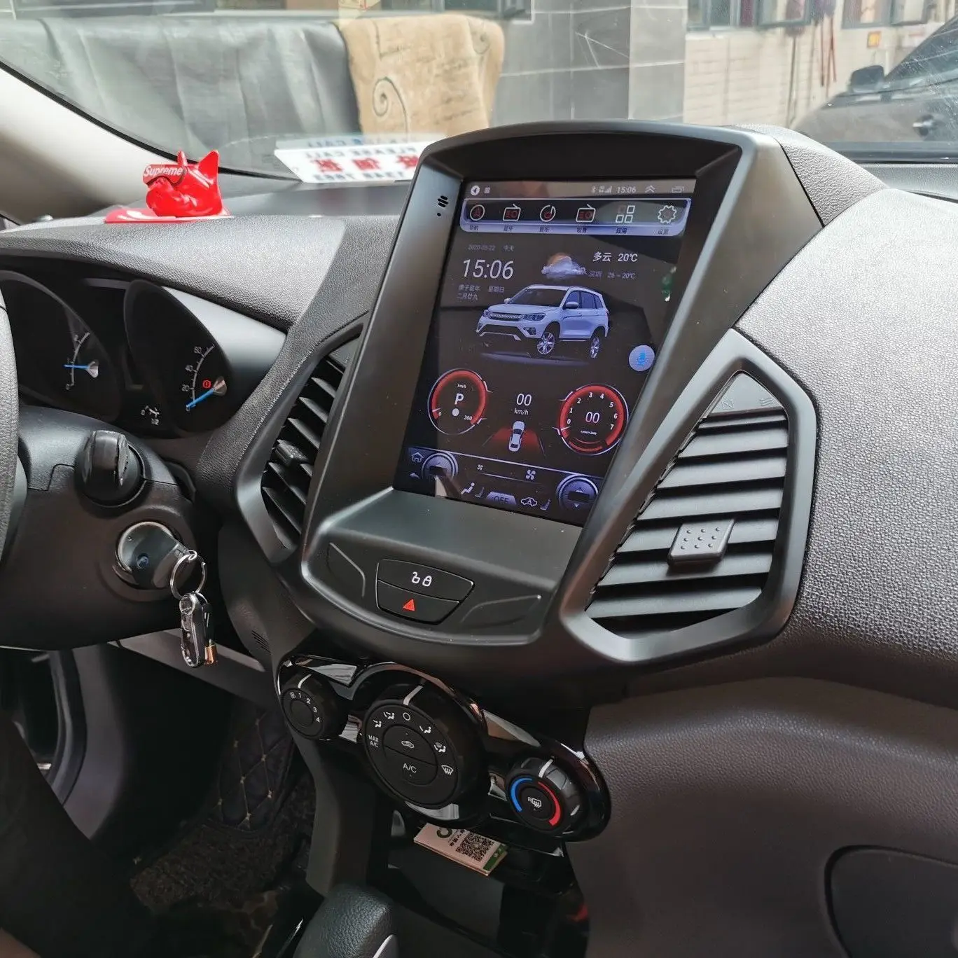 포드 피에스타 MK7 2009 2010 2011 2016 라디오 플레이어, 안드로이드 12 자동차 멀티미디어, 2Din 4G 카플레이, 자동차 스테레오 오디오, 9.7 인치