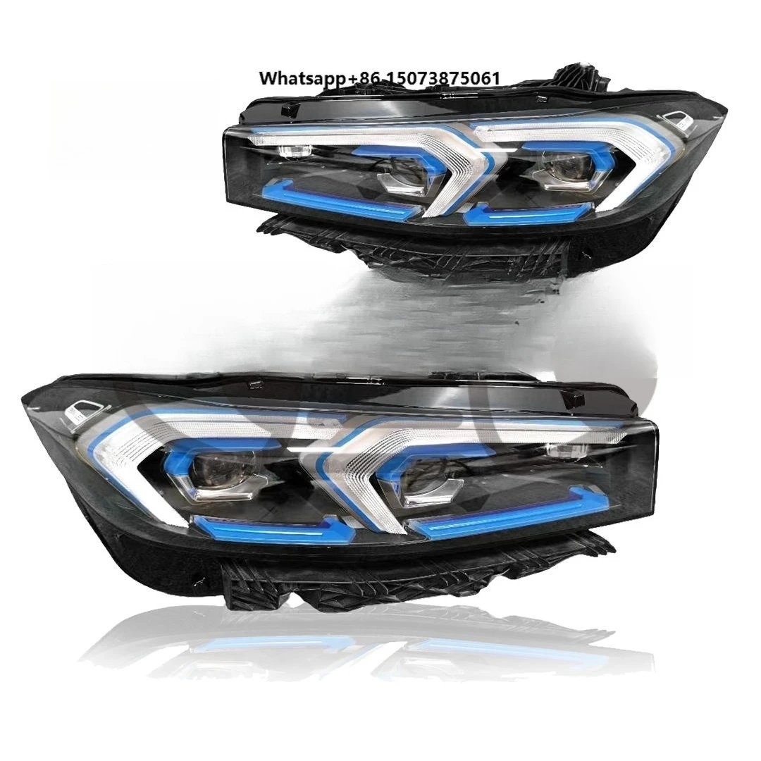 

1 Set TUZHIHAOCar Lights for G20 Headlight Projector Lens 2018-2021 G21 Signal Head Lamp LED Headlights Drl Automotive Acces