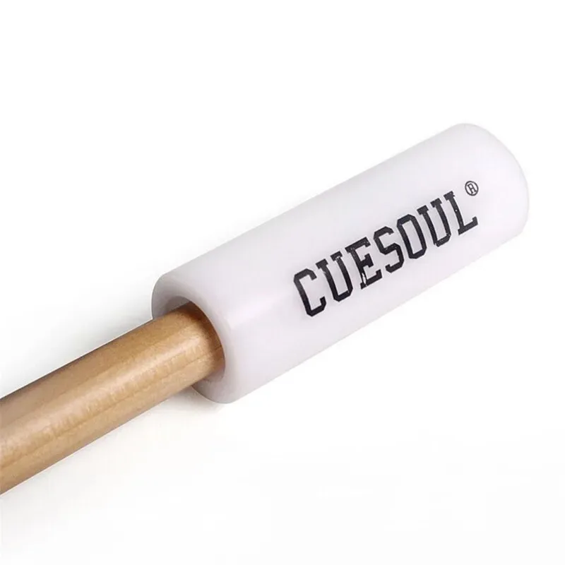 

CUESOUL 1 шт. белый наконечник для бильярдного кия, длина 66 мм, аксессуары для бильярда