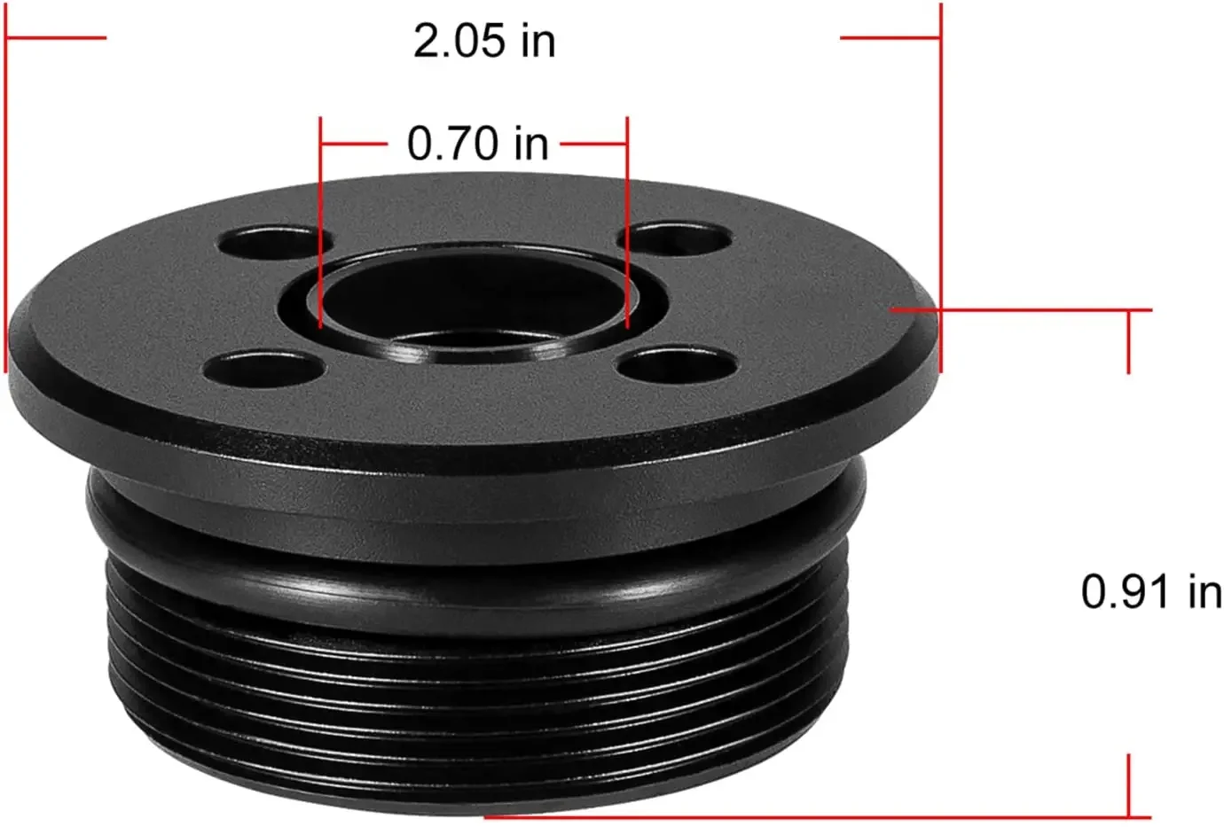 Suzuki/Yamaha Trim Cylinder End Cap 48630-96j01 - close-up view