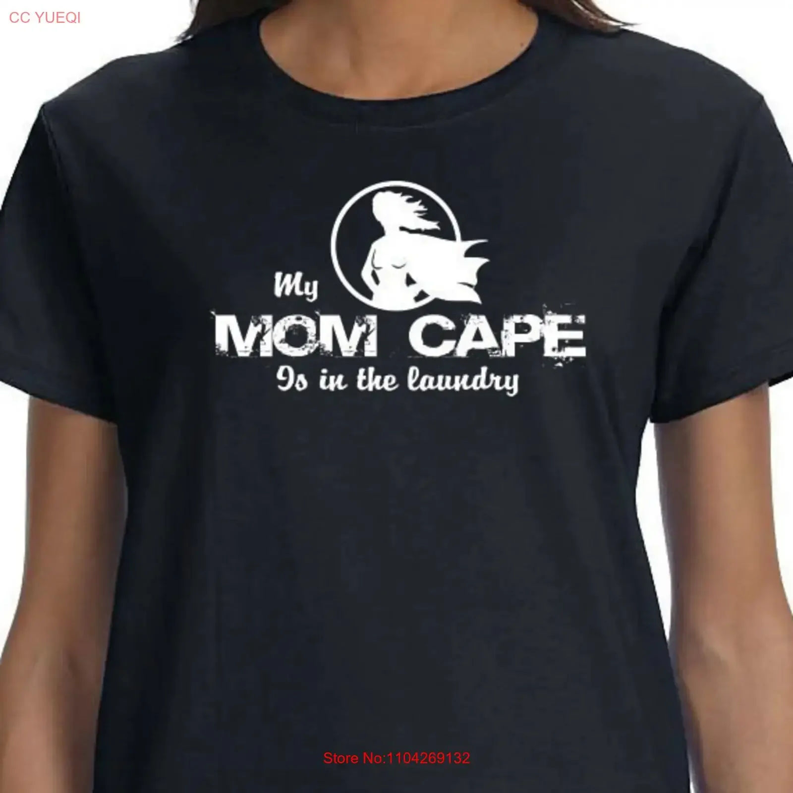 My Mom Cape Is In The Laundry T shirt for 100 Cotton vintage Washed Stretched Versatile Stylish Breathable
