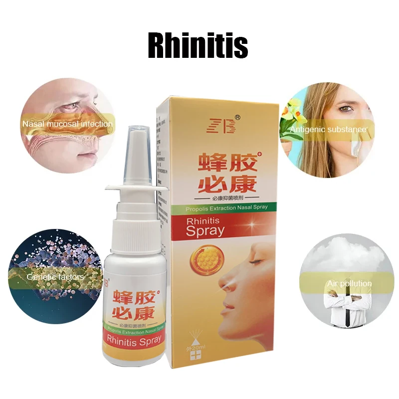 10PCS Chinese Medicine Nose Spray Treats Sinusitis Rhinitis Nasal Itching Nasal Drops Relieves Itching And Nose Discomfort Care