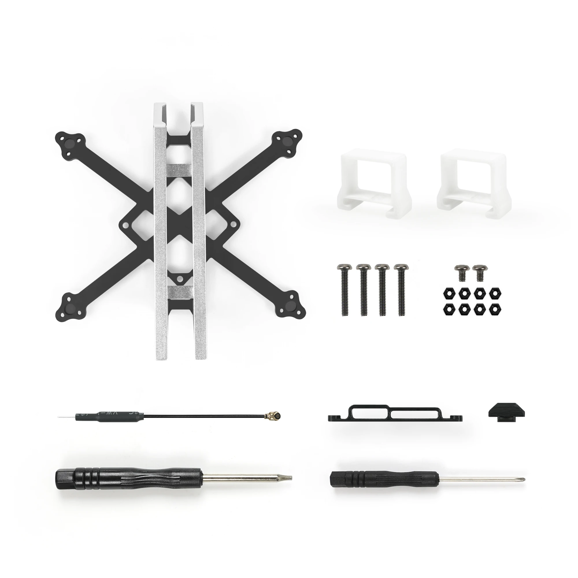 YMZFPV Lighting2 2 Zoll FPV QuadcopterFreestyle FPV Rahmen Kit Aluminiumlegierung Zubehör für DIY RC FPV Zahnstocher Drohne
