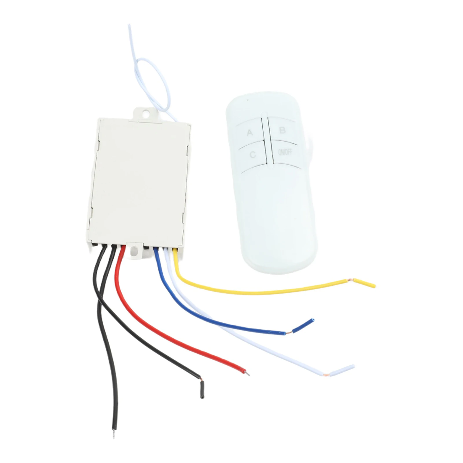For Living Room Lighting 3-way Remote Switch Smart Remote Control Ceiling Light Module Independent Coding System