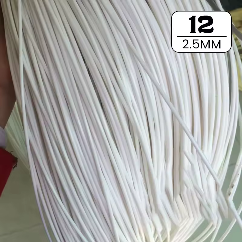 2.5/3Cm 500G Round Pe Rattan Plastic Synthetic Rattan Weaving Raw Material Knit Furniture Repair Chair Table Storage Basket Tool - Image 26