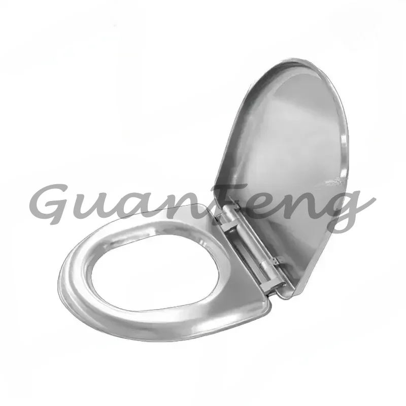 A Standard 304 Stainless Steel Toilet Seat Covers The Bathroom 400X350X35mm