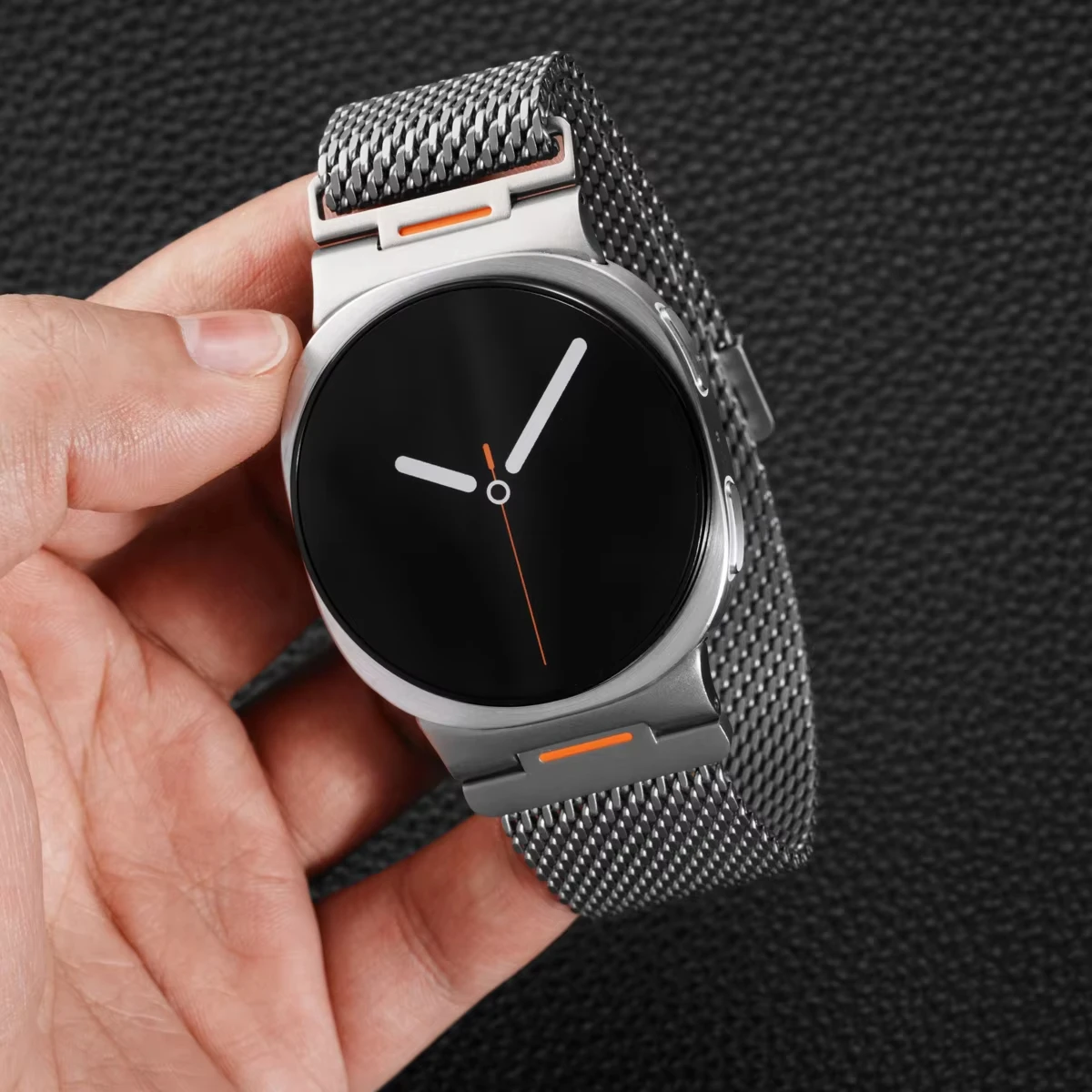 Metallisches Milanaise-Armband für Samsung Galaxy Watch Ultra 2 Armband 47mm Armband Correa für Galaxy Watch 9 8 8 Classic 44mm 40mm 46mm