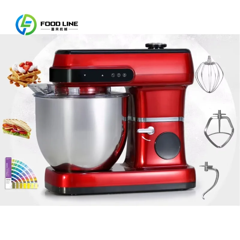 Household Automatic Dough Maker Machine Anti Slip Stable Base Electric Dough Kneader for Bread Pizza Cake Baking Kitchen
