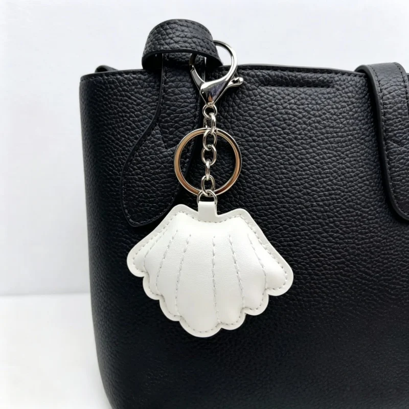 Bag Accessories Cute Shell Keychain Car Key Accessories Funny Seashell Creative Schoolbag Pendant Ornament Gift Cartoon Hangings