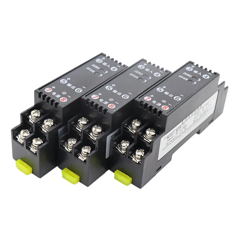 DC 10A Current 2000V Voltage Transducer 4-20mA/0-5V/10V/75mV Signal Isolated Converter DC Signal Isolator Analog Module