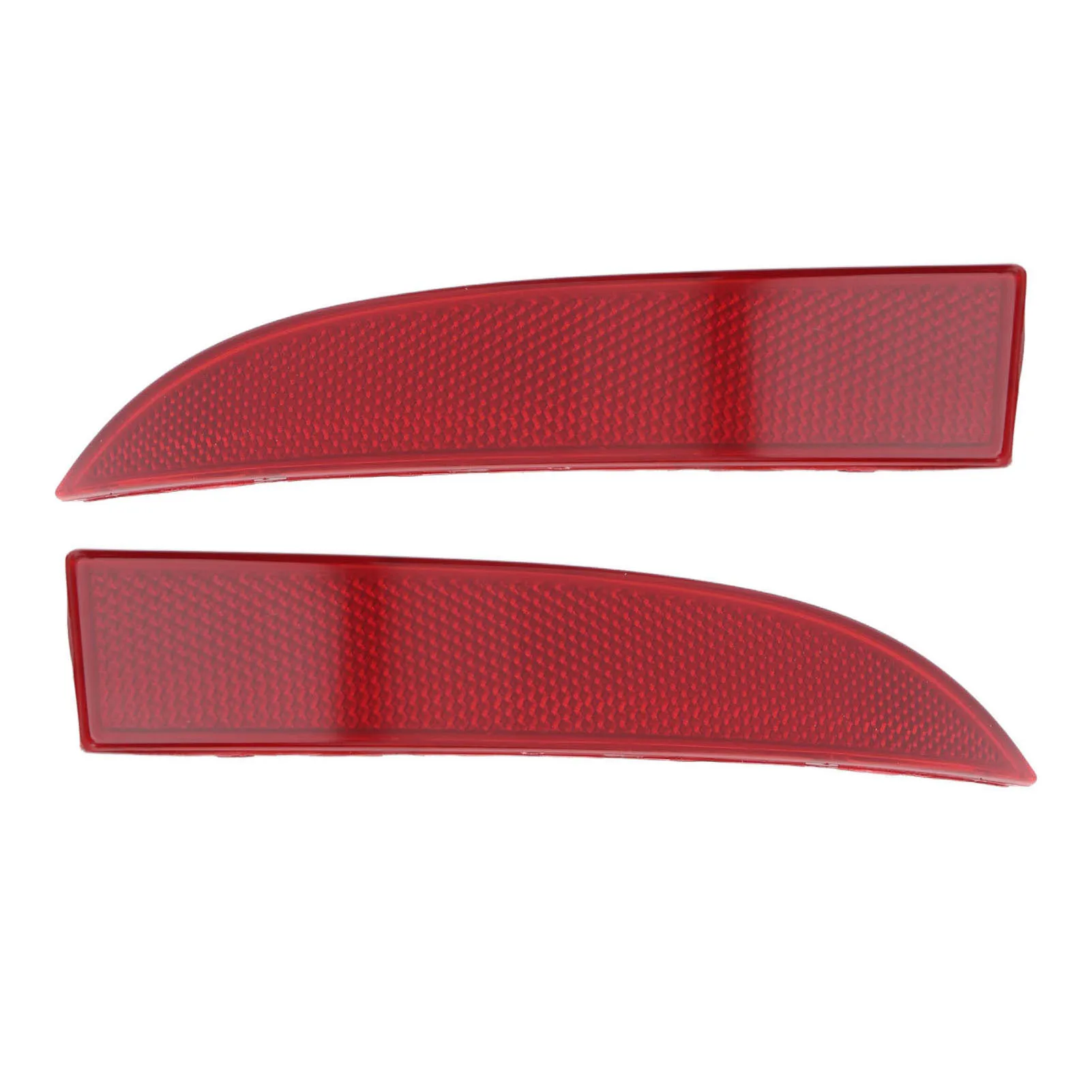 Rear Bumper Reflector Improved Visibility Red Marker Bumper Reflector for  970 2014 to 2018 Red Rear Bumper Reflector