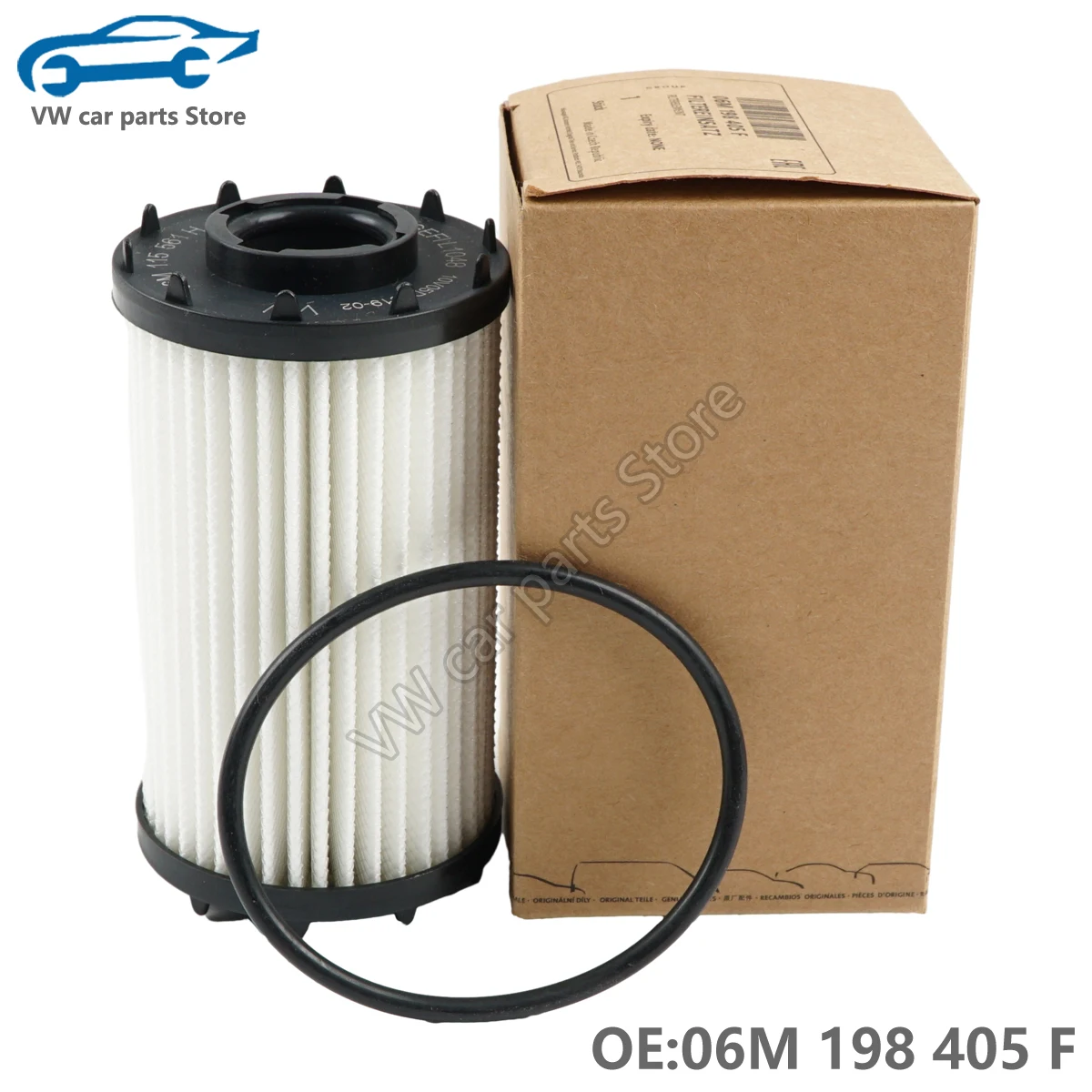 Car Oil Filter Kit 06M198405F 06M115561H For AUDI S4 B9 S5 A6 C8 S6 A7 A8 D5 55TFSi SQ5 Q7 Q8 55TFSI quattro for VW TOUAREG 3.0T