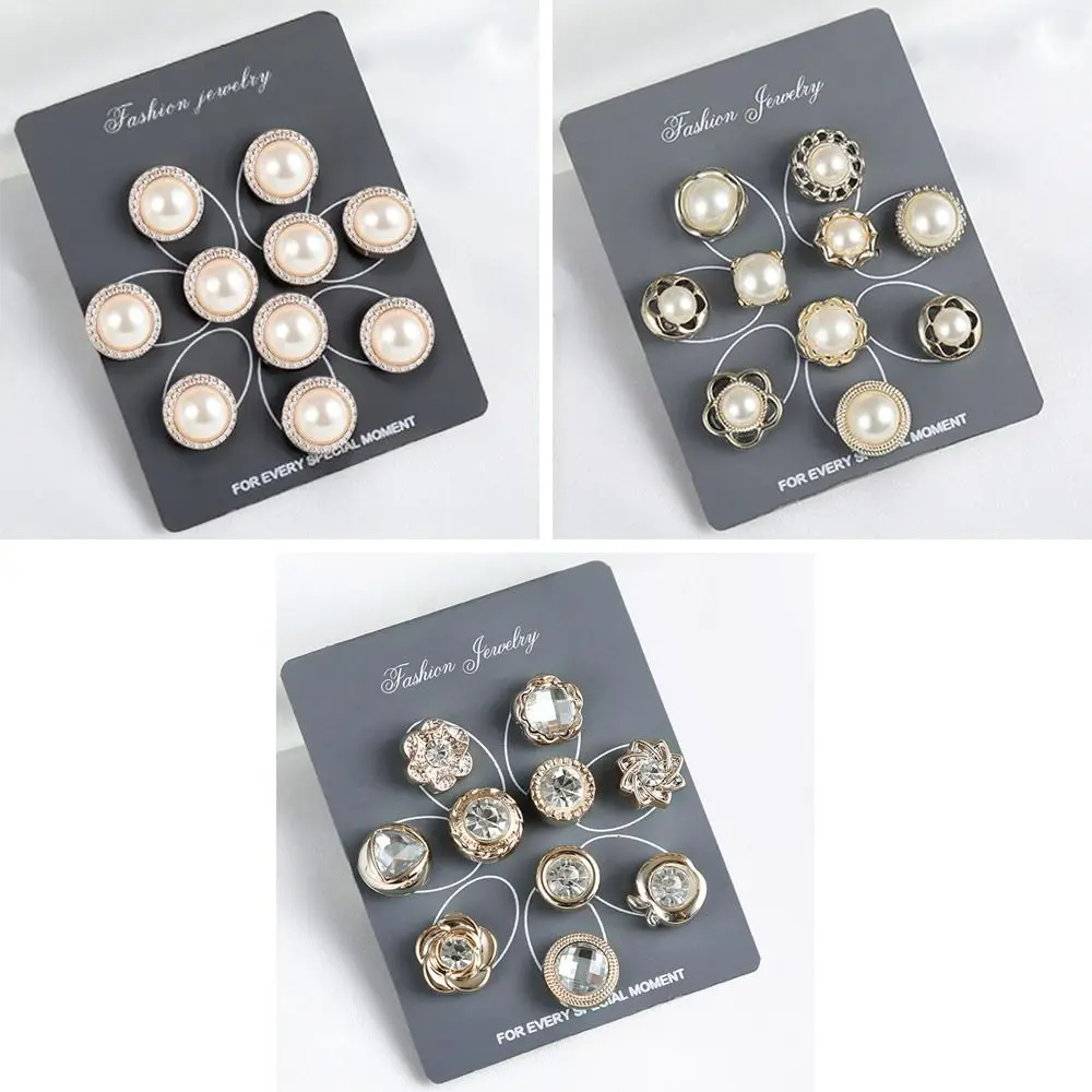 20Pcs Anti-exposure Button Brooch Detachable Sewing Accessories Fixed Clothes Pins Clothing Crafts Decorative