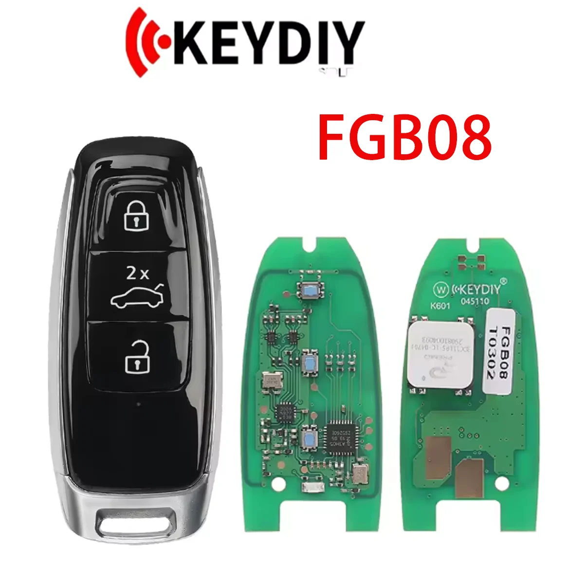 KEYDIY FGB08 Built-in Low-end 5C 5D Program Smart Key for V.W & for Audi ZA & FGA Programming