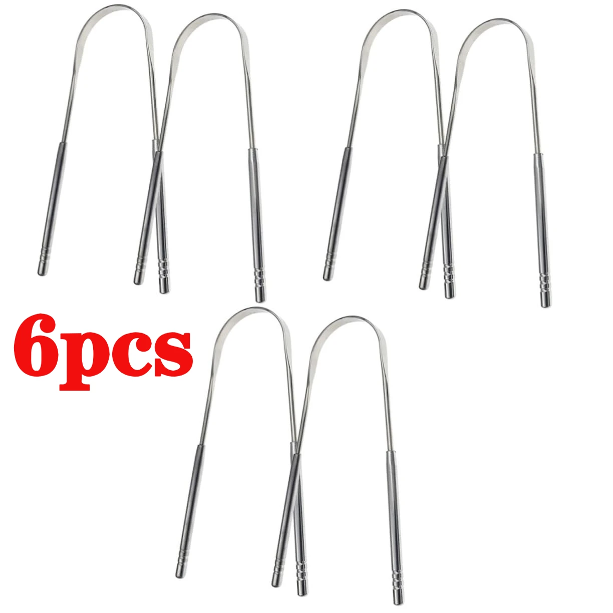 2/4/6pcs Tongue Cleaner Oral Hygiene Tool for Boys and Girls Adults Portable Tongue Scraper Removes Plaque for Travel Family Use
