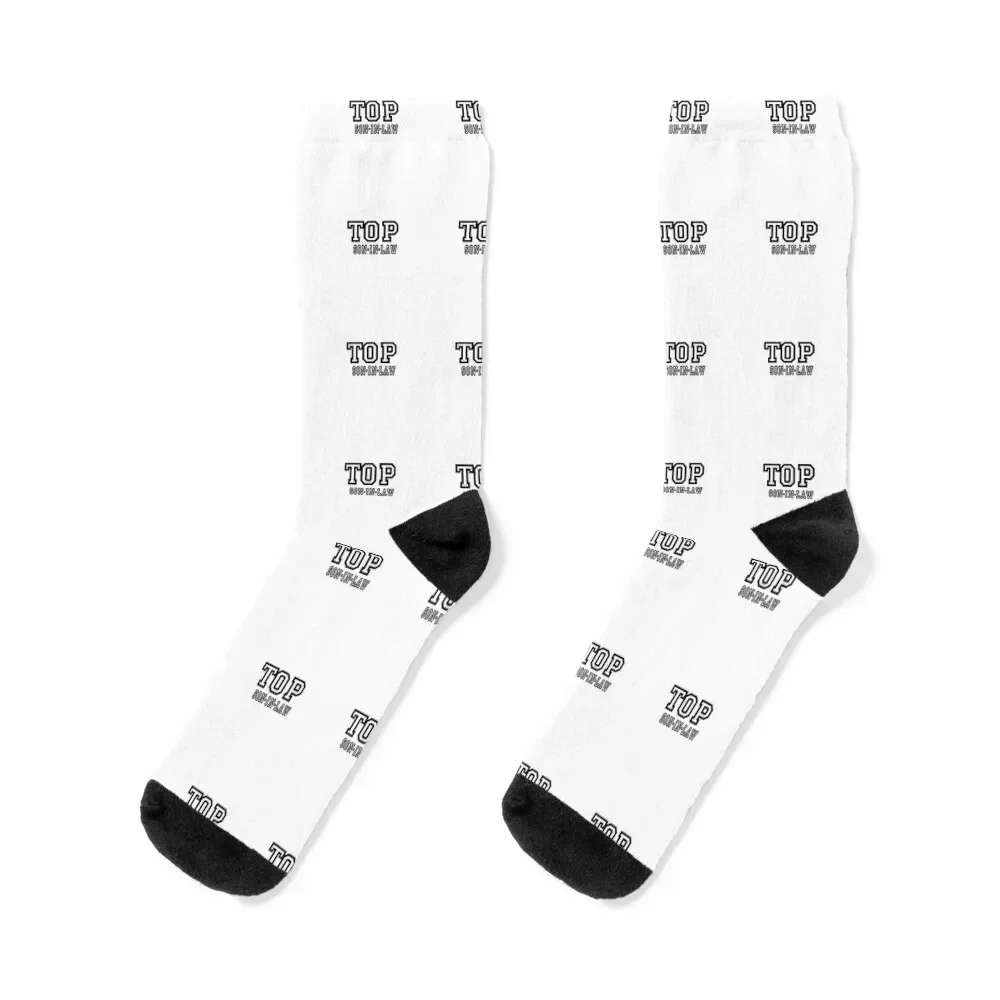 

Top son-in-law - Funny son-in-law gift Socks Crossfit winter gifts cotton Men's Socks Luxury Women's