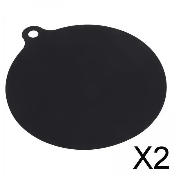 2x Silicone Induction Cooktop Mat, Induction Protector Mat, Heat Insulated Mat for Kitchen