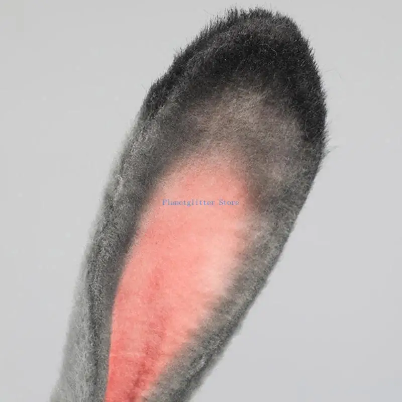 

652B Easter Rabbit Ears Hair Hoop Live Broadcast Hair Holder Festival Headwear