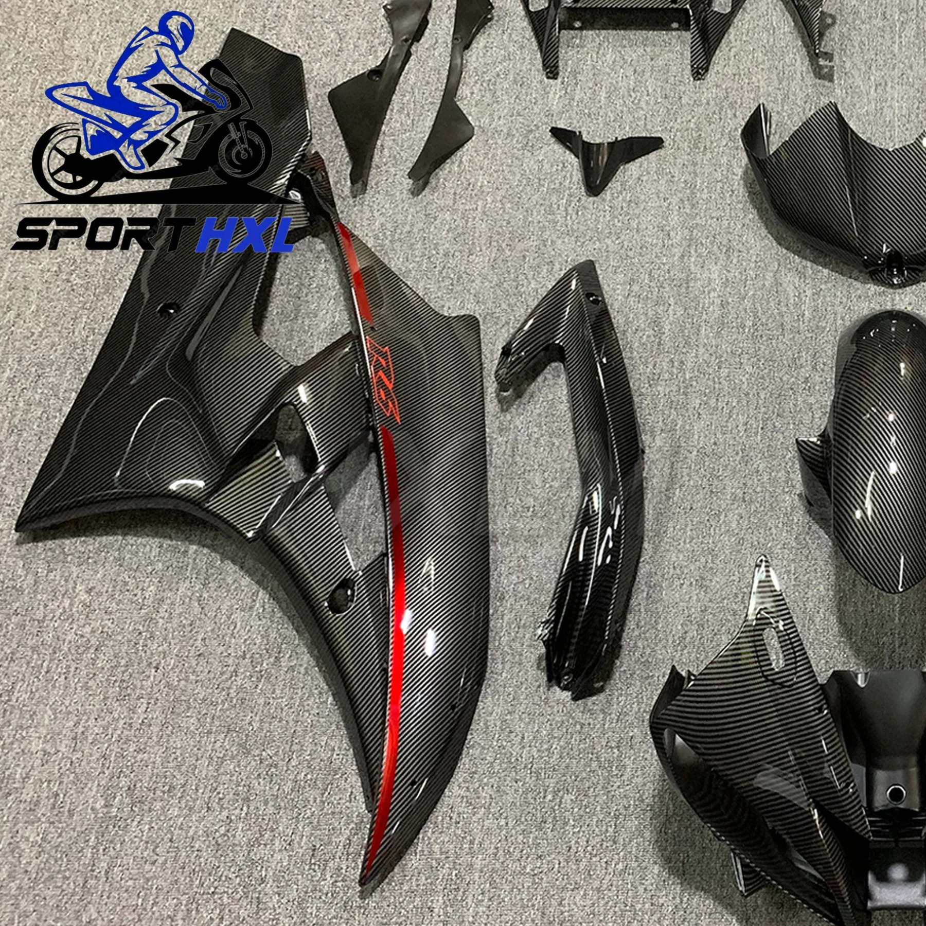 For Yamaha and 06 2006 2007 Factory Direct Fairings ABS pour Kit YZF R6 07 Carbon fiber paint motoing pour cork fairing