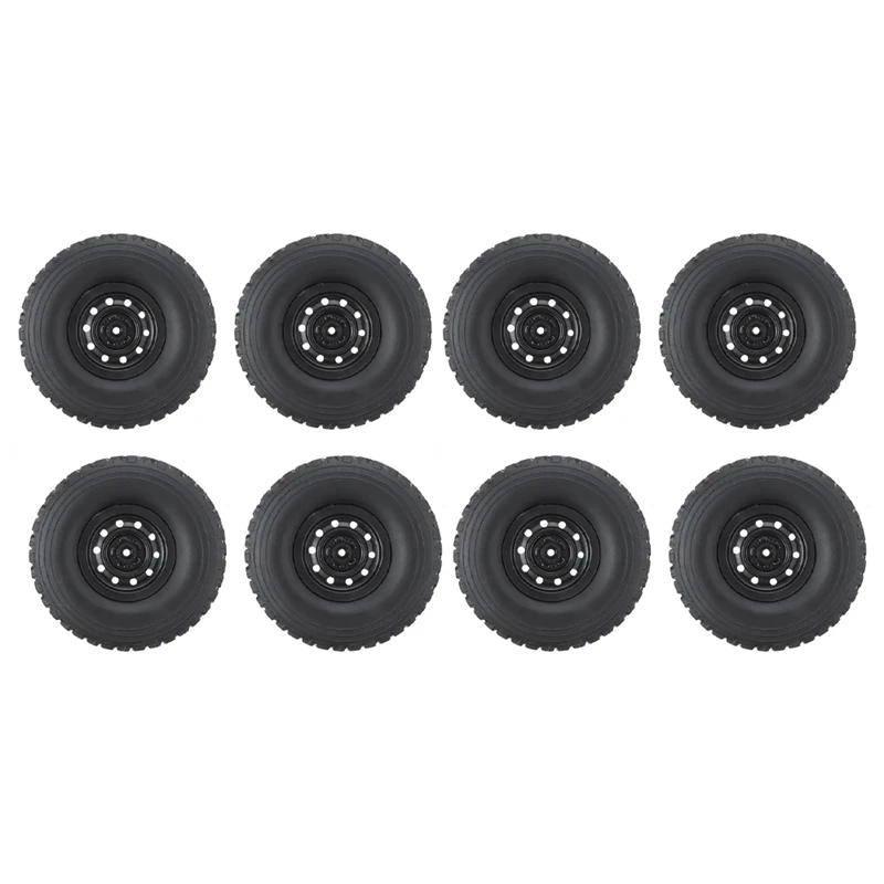 

8Pcs RC Car Tires Tyre Wheel Upgrades Accessories For MN D90 D91 D99 MN99S WPL C14 C24 C34 C44 RC Car Spare Parts