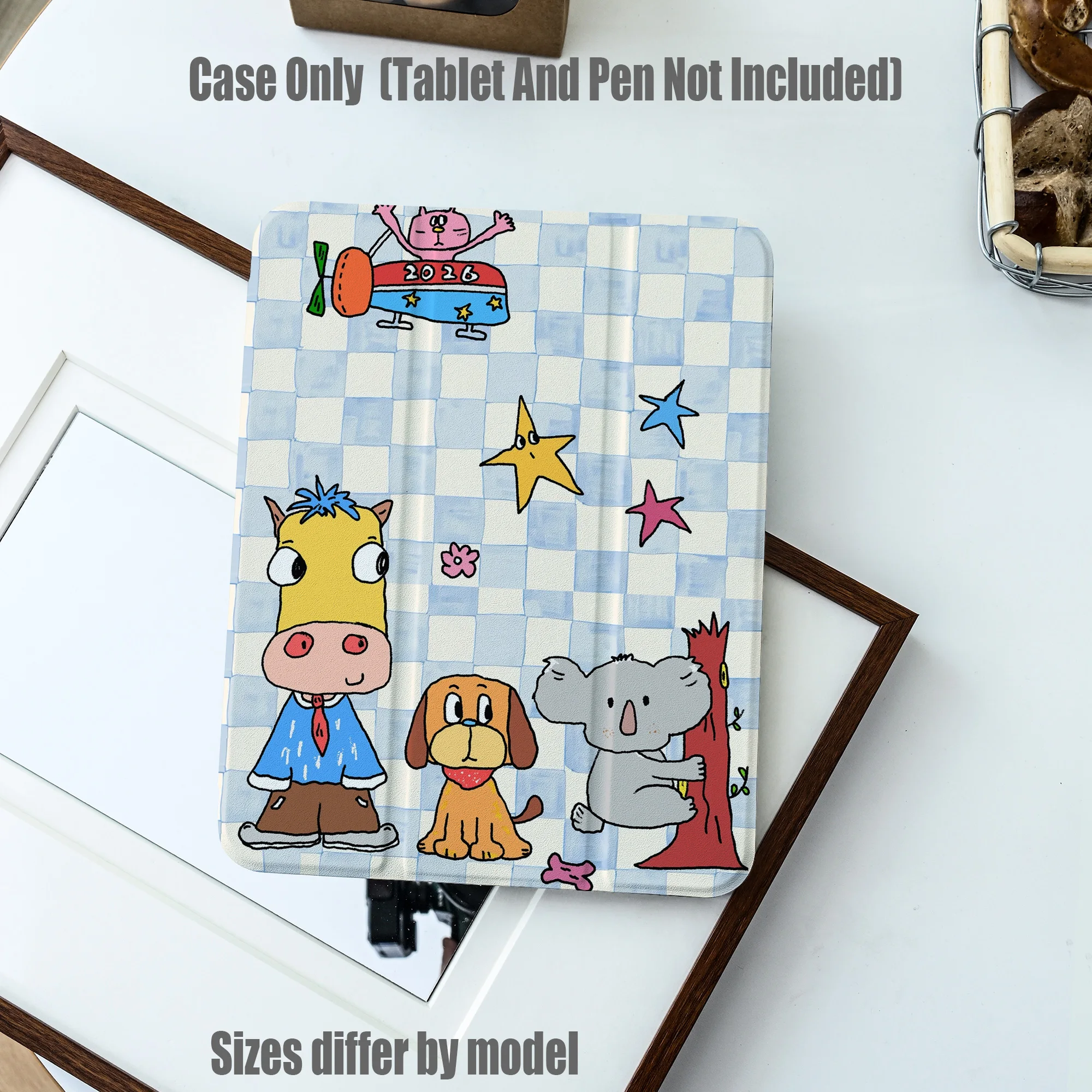 Premium TPU Tablet Case for Samsung and Apple All Models Slim Fit Protective Cover，Shockproof Lightweight Durable