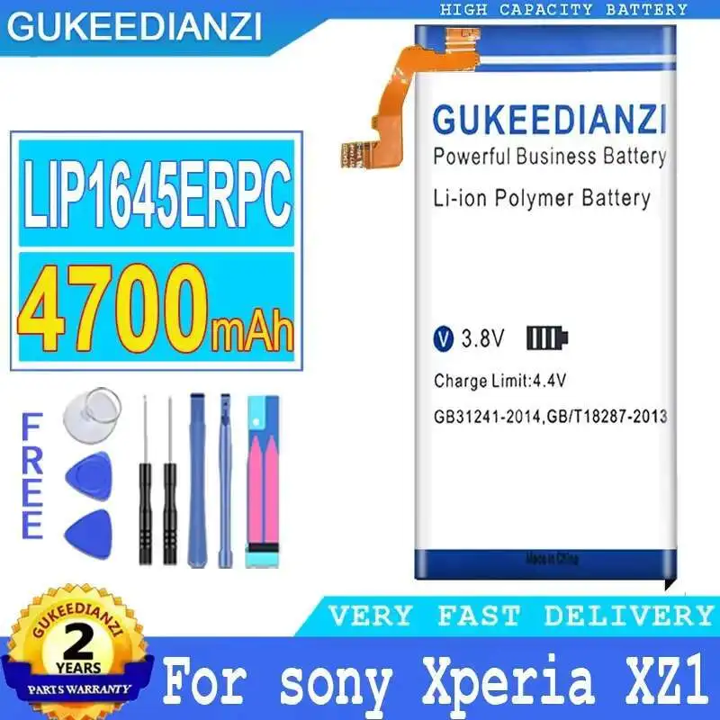

For Sony Xperia XZ1 G8341 G8342 Dual High-Efficiency Mobile Phone Battery 4700Mah Long Lasting LIP1645ERPC