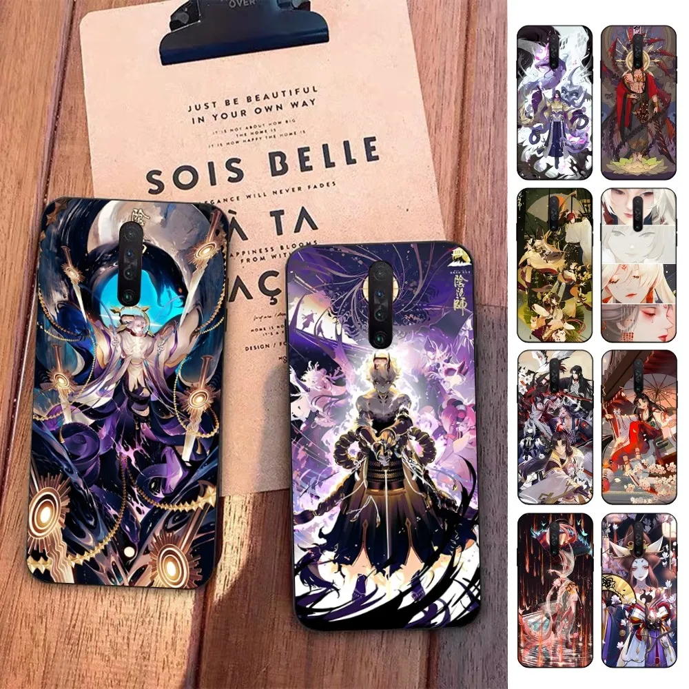 Onmyoji game Phone Case For Redmi 5 6 7 8 9 10 plus pro 6 7 8 9 A GO K20 K30 K40 pro plus F3 Fundas