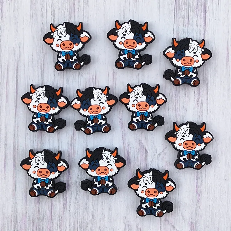 20/50pcs New Silicone Beads Wholesale Handwork Focal Beads Baby Toy DIY String Pen Bead Nipple Chain Jewelry Pendant Accessories