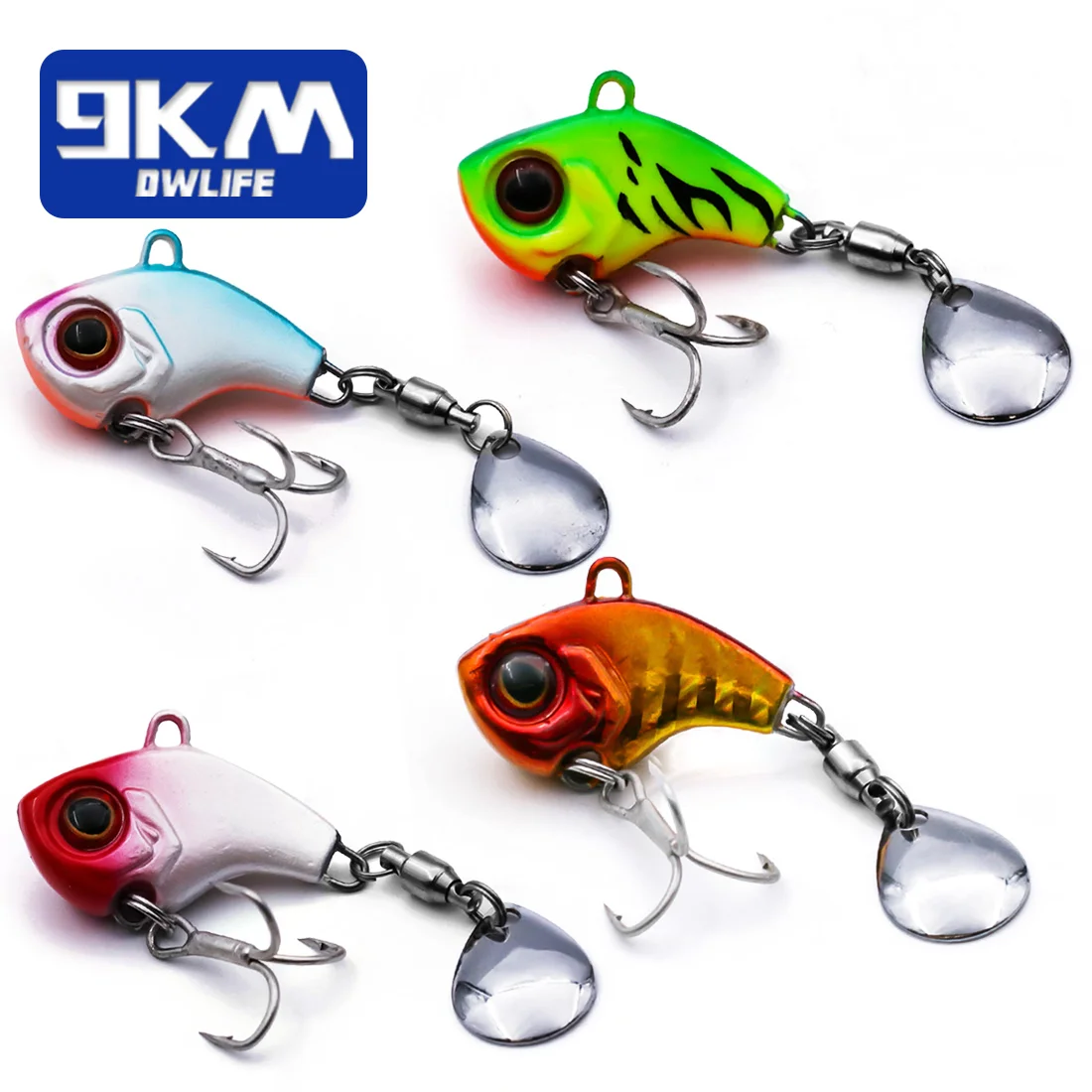 Fishing Lures VIB Crankbait Lures 9~16g Fishing Spoons Lures Spinner Blade Sinking Lures Bass Fishing Jigs Fishing Lure Tackle