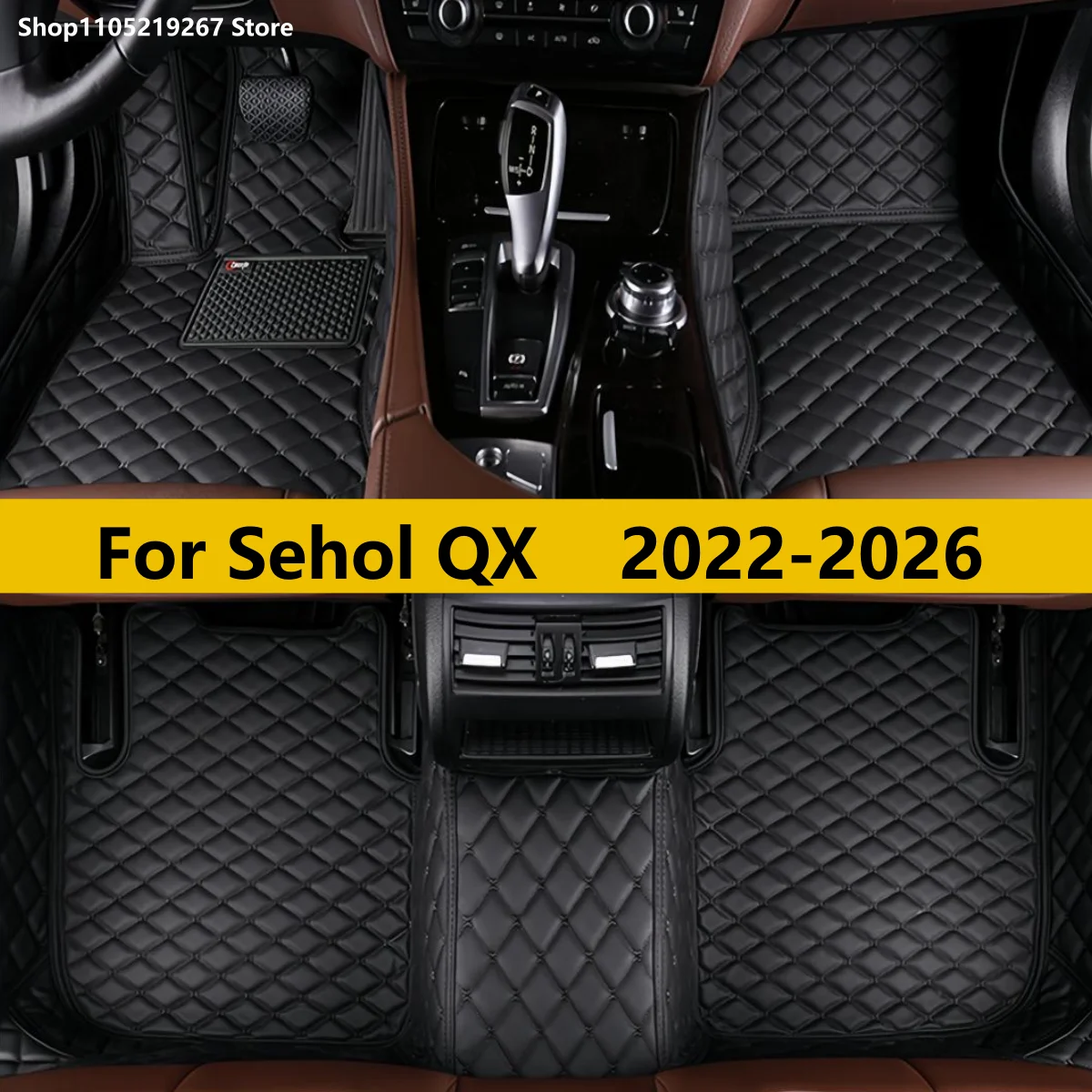 

Custom Car Floor Mats For Sehol QX 2022 2023 2024 2025 2026 Auto Carpets Foot Coche Accessorie