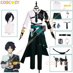 Harumasa Cosplay Costume Wig Zenless Zone Zero Game Uniform Headband Choker Props Section 6 Halloween Party Suit for Women Men