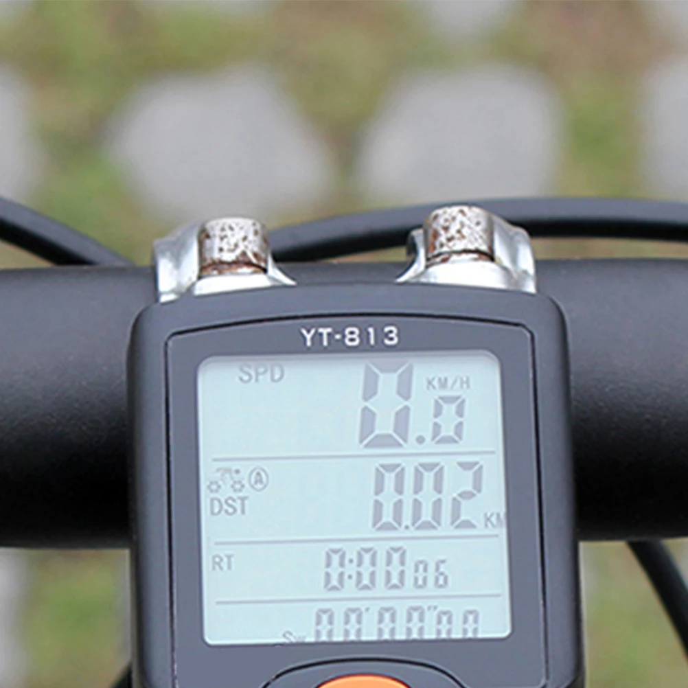 

Bike Code Table Cycling Computer Speedometer Odometer Sports Mileage Time Real time Speed Travel Calories Current Date Automatic