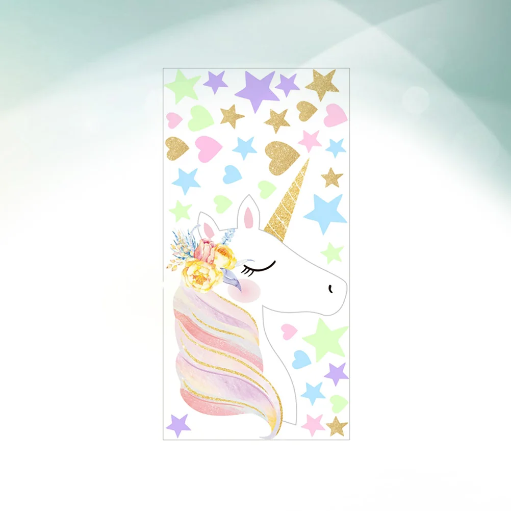 

Unicorn Wall Sticker Removable Decals Decor Water Proof Waterproof Pvc