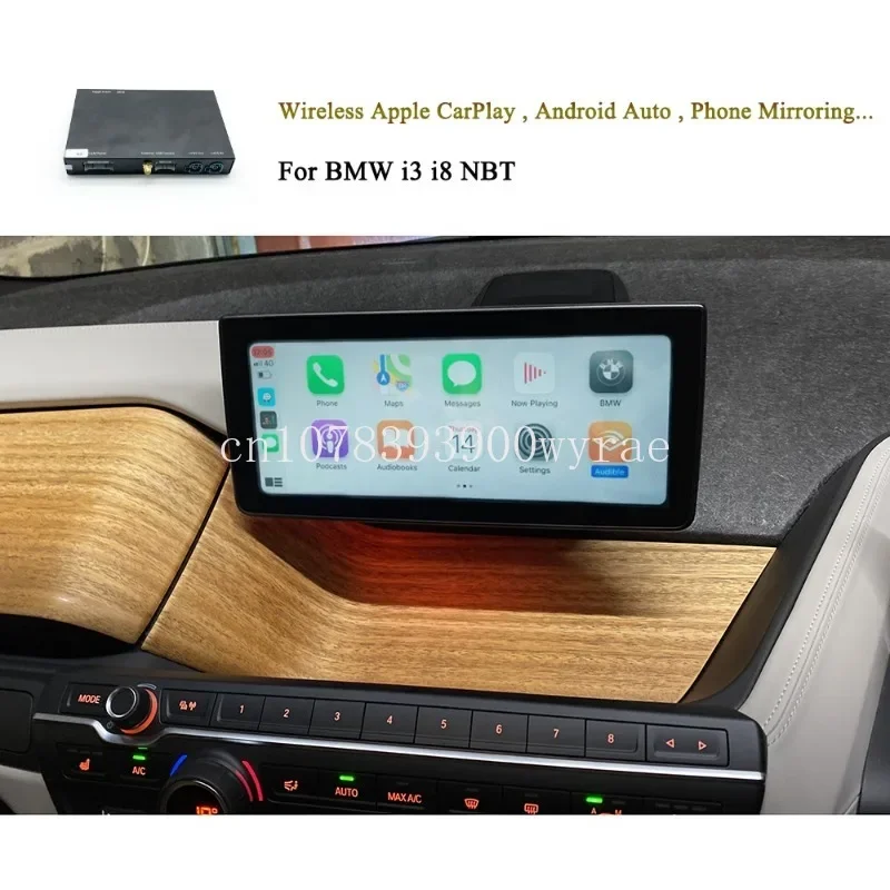 Car Stereo Upgrade WIFI Connection i8 i3 Apple CarPlay For BMW NBT Android Mirror Car Play Adapter Support Backup Camera IOS13