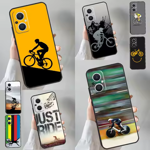 Cycling Bike Case For OPPO Reno 12 12F 13 F 11 8T 7 8 10 Pro OPPO Find X8 X6 Pro X3 X5 Lite Cover Coque
