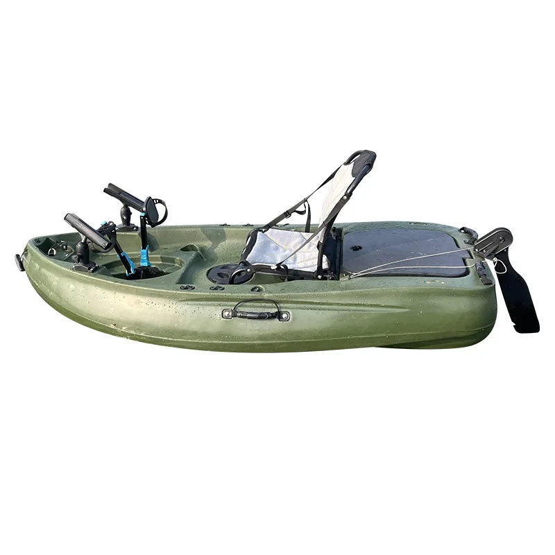 

Wear-resistant Hard Bottom Foot Fishing Kayak Single Folding Portable Mini Luya Boat Paddle Board