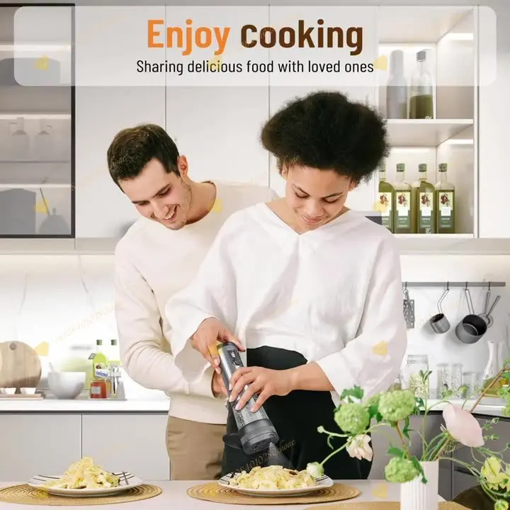 Grinder Kitchen Appliances Electric Grinder Stainless Steel Rechargeable Pepper
