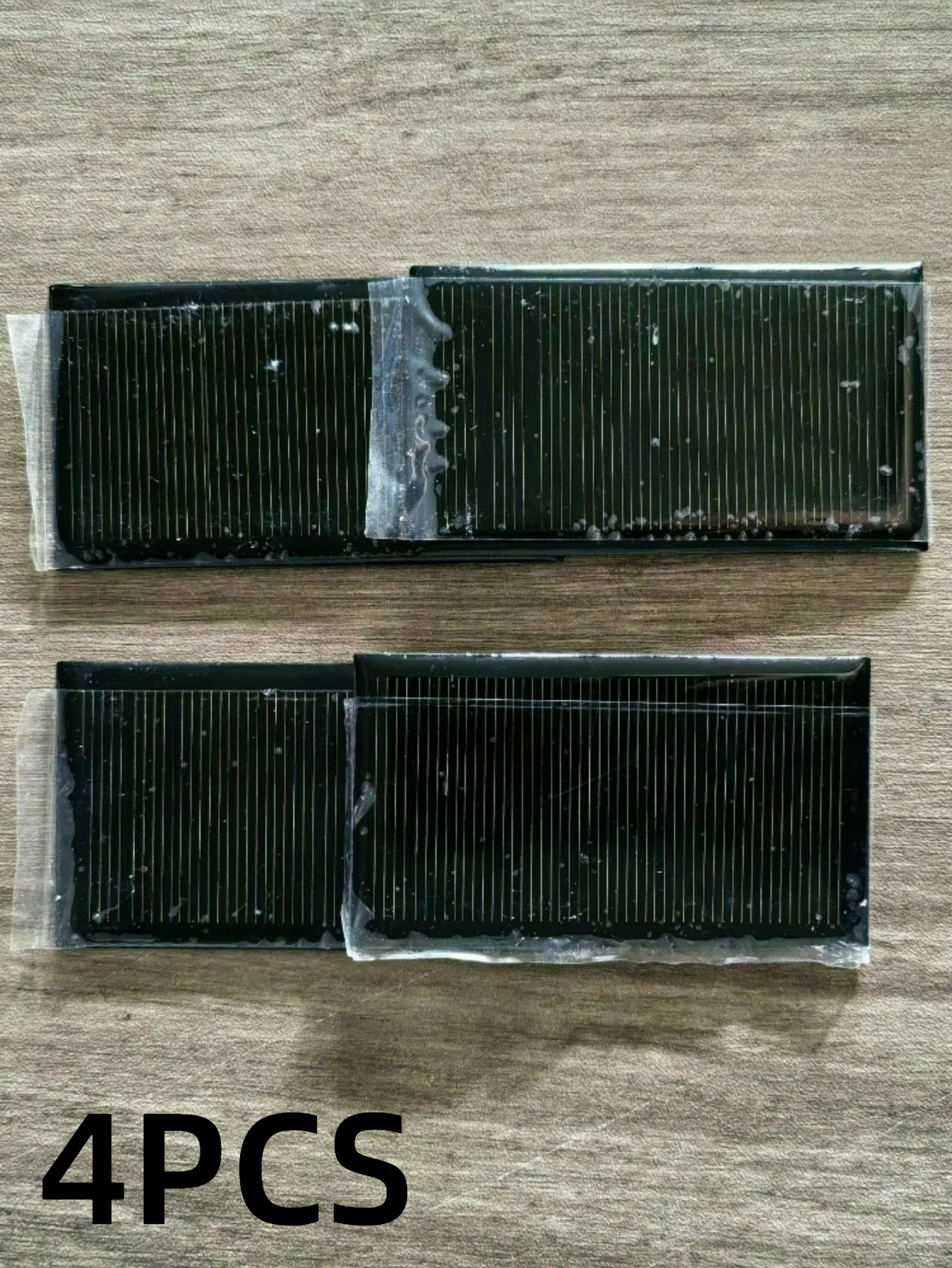Portable DIY Solar Panel 1PCS‑4PCS 5V 80MA 0.4W 80x45mm Single Crystal Epoxy Solar Cell Module for Battery Charging Cell Phone