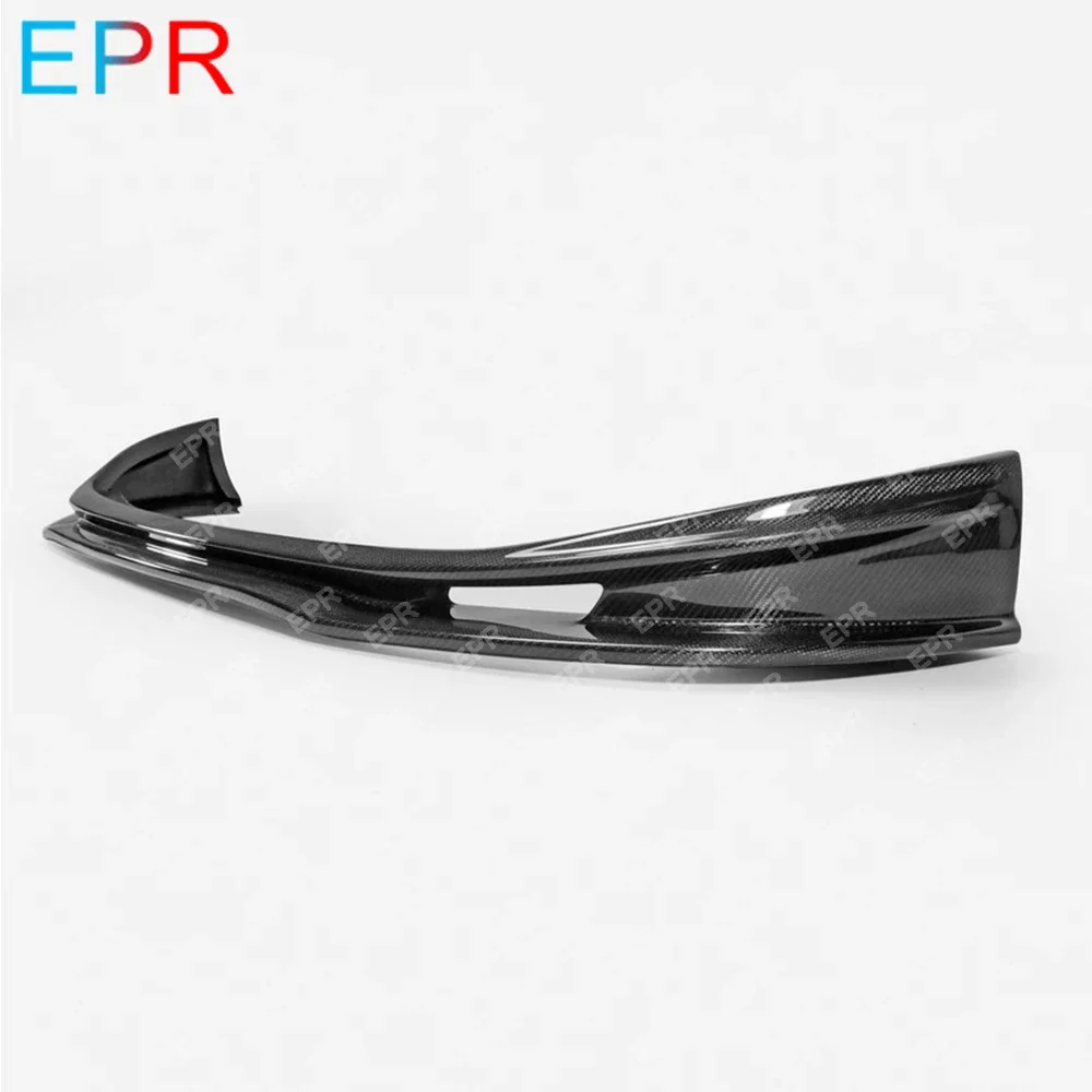 For Nissan 370Z Z34 Carbon Fiber Front Bumper Late Model VRS Style Front Lip(facelift) Tuning Part Carbon Lip (2012 onwards) - view 4