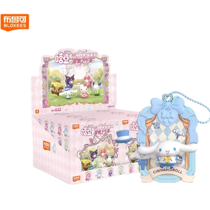 

New Blokees Sanrio Sweet Afternoon Tea Series Blind Box Mini My Melody Kitty Anime Figures Collect Model Pendant Birthday Gift