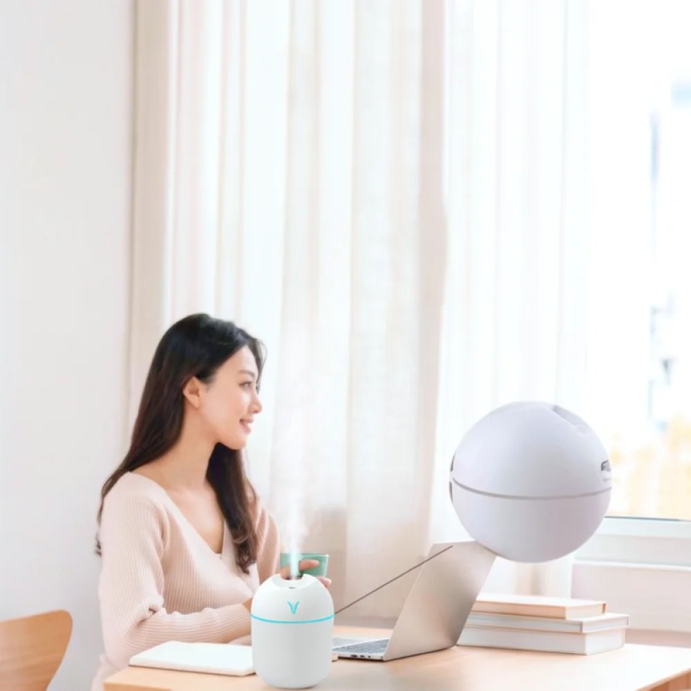 Mini USB Humidifier Portable Aromatherapy Diffuser Quiet Mist Maker For Car Office Desktop Home Bedroom Appliance