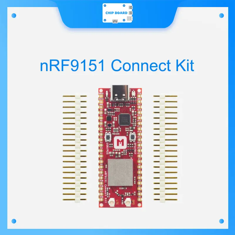 

Комплект подключения nRF9151 — быстрое прототипирование с LTE-M/NB-IoT, DECT NR+, GNSS, MCU, батареей, nRF Connect SDK