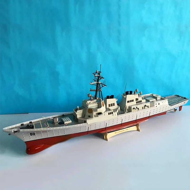 1/96 RC Navio Modelo Terminado Roosevelt Modelo Marinha Arleigh Burke Classe Míssil Destroyer