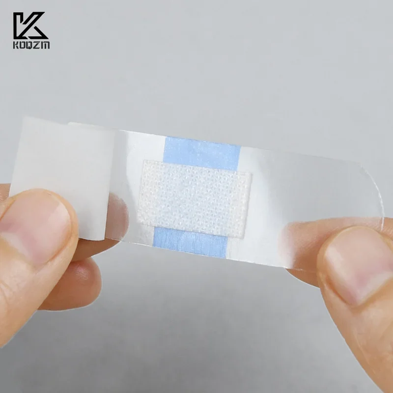 

50/120 pieces of waterproof band-aid, transparent, invisible, hemostatic, breathable, anti-wear band-aid