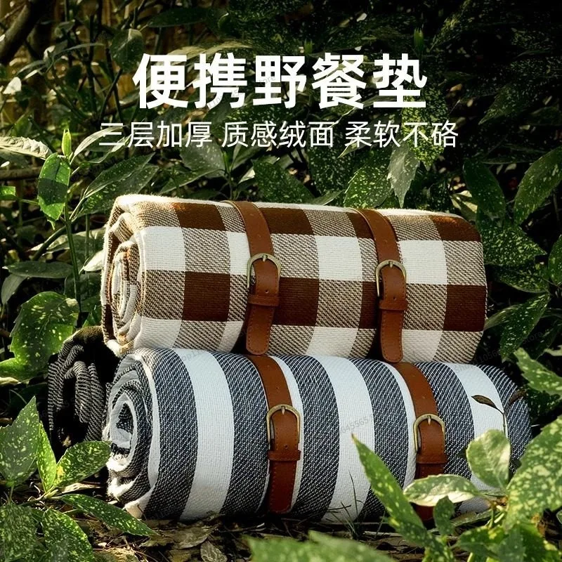 Outdoor Picnic Moisture-proof Mat, Thickened Camping Tent, Portable Floor Mat, Waterproof