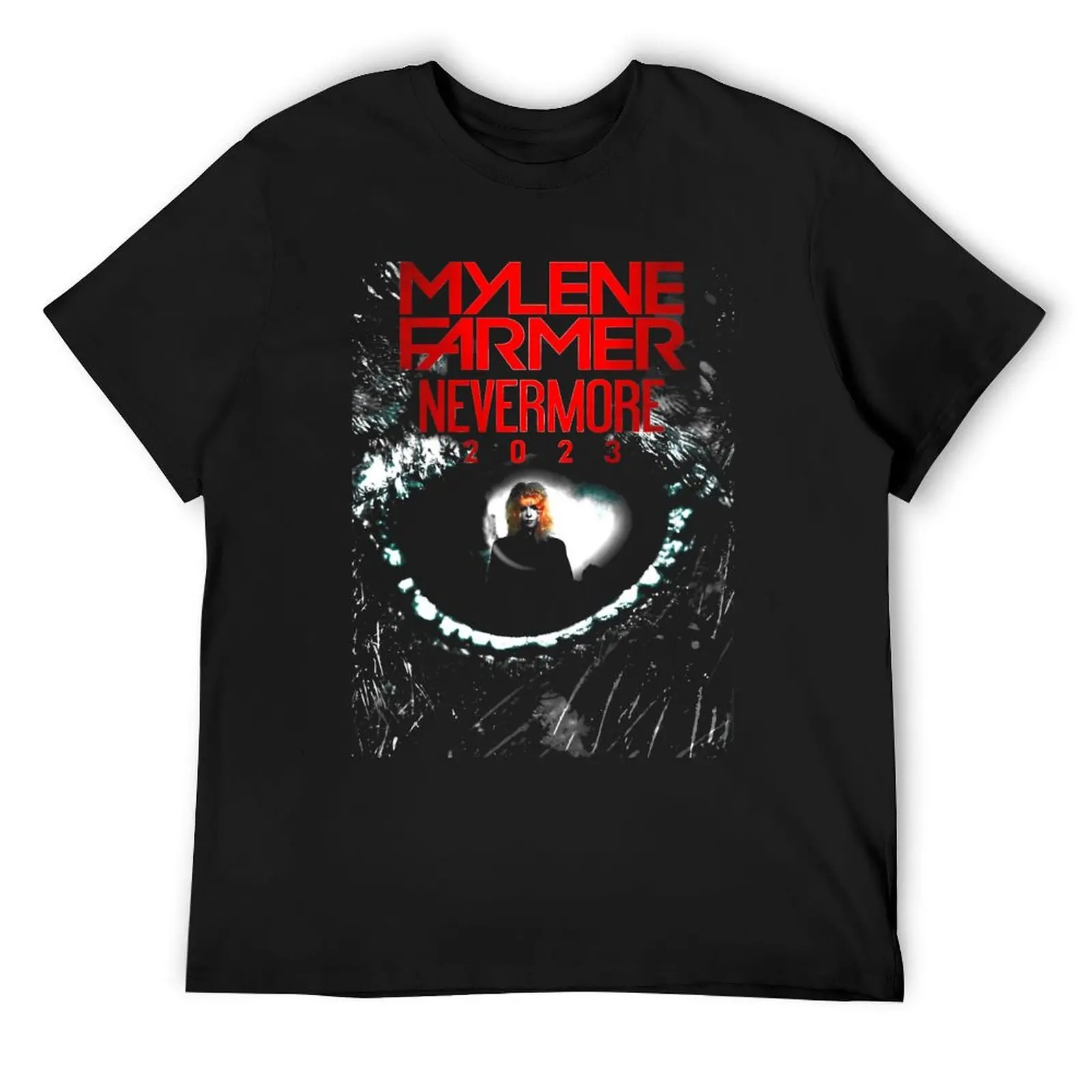 

Футболка Mylene Farmer Nevermore, Mylene Farmer 2024, одежда на день Святого Валентина, корейская мода, новое издание, футболки для мужчин