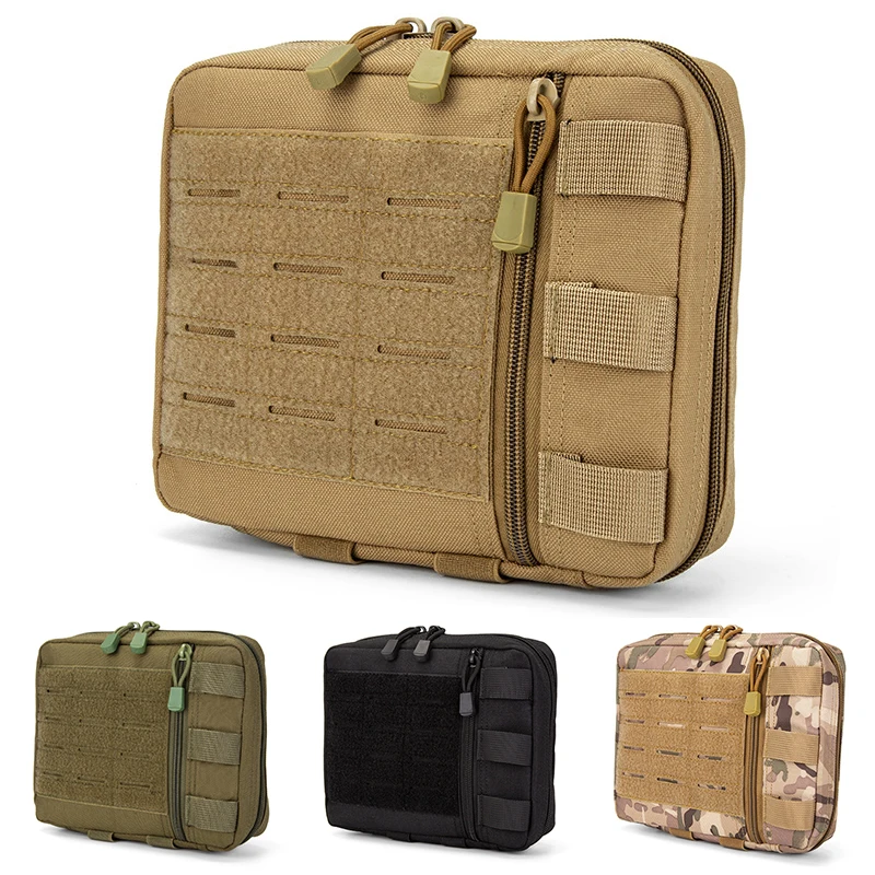 

Tactical Molle EDC Pouch First Aid Kit Pouch Emergency EMT Utility Tool Pouch Hunting Molle bag for backpack
