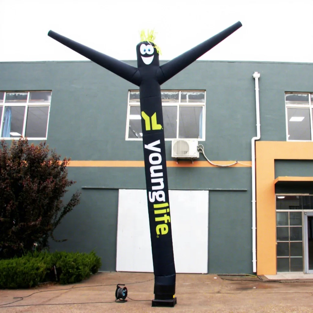 Wholesale Custom Wind Dancing Sky Waving Star Welcome Man Signs Advertising Inflatable Air Dancer