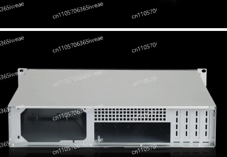 MATX/ITX Main Board, High-end Computer, Industrial. 2U350 Server Chassis, 35 Cm Depth, Aluminum Panels, ATX Power Support,
