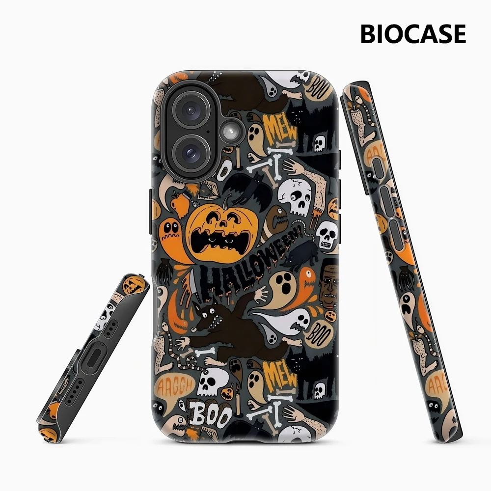 Halloween Mash IPhone 17 Must-Haves Handyhülle für IPhone 17 16 15 14 13 12 70 Pro Max Plus Doppelschichtige Rückseite